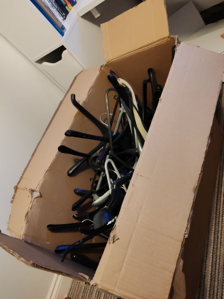 Free Box of Coat Hangers 