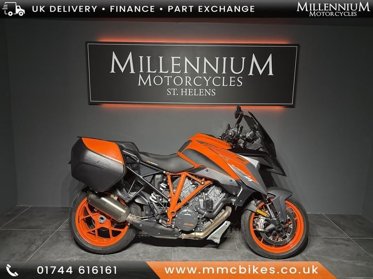image for 2019 KTM SUPERDUKE GT SPORT TOURER FITTED WITH PANNIERS AND AKRAPOVIC EXHAUST