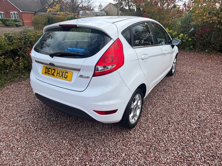 2012 Ford Fiesta 1.4 TDCi [70] Zetec 5dr HATCHBACK Diesel Manual