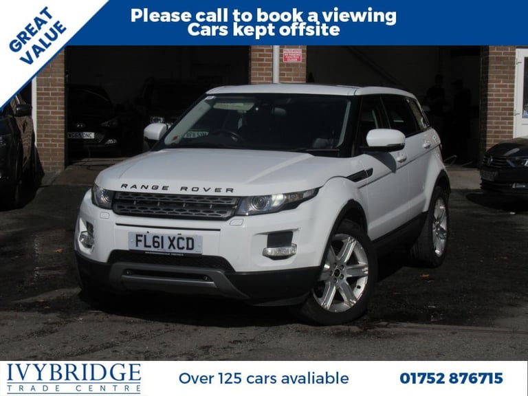 image for 2011 61 LAND ROVER RANGE ROVER EVOQUE 2.2 SD4 PURE SUV 5DR DIESEL AUTO 4WD EURO 