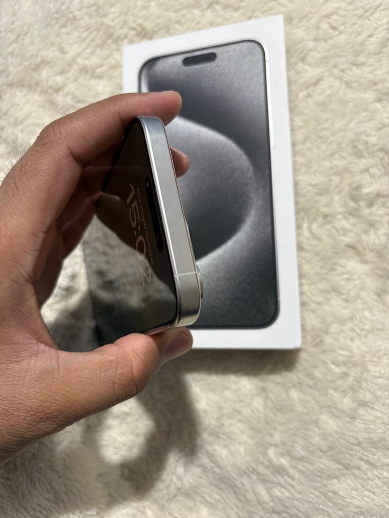 iPhone 15 Pro Max 256gb White Titanium 