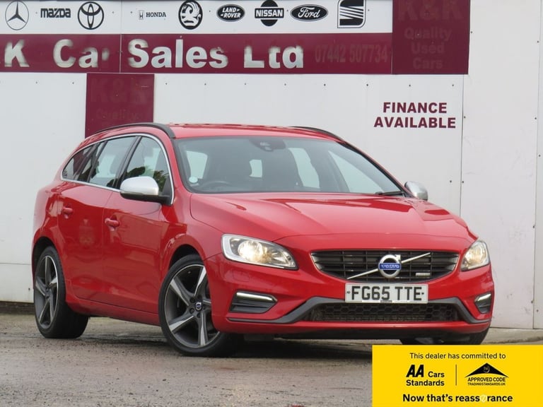 image for 2015 Volvo V60 1.6 D2 R-Design Nav Estate 5dr Diesel Powershift Euro 5 (s/s) (115 ps) Estate Dies...