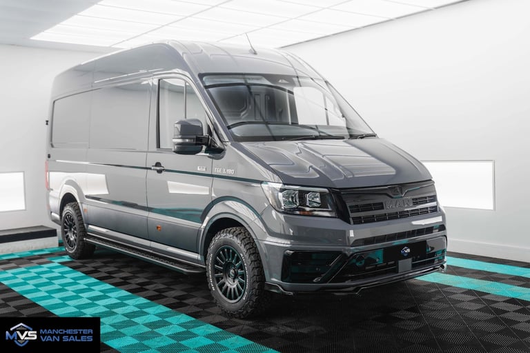 2025 MAN TGE 2.0 BiTurbo 4MOTION MCR STYLED PURE GREY - OZ WHEELS - AT TYRES PANEL VAN Diesel Aut...