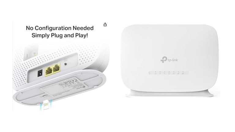 image for TP-Link 300Mbps WiFi 4G Router