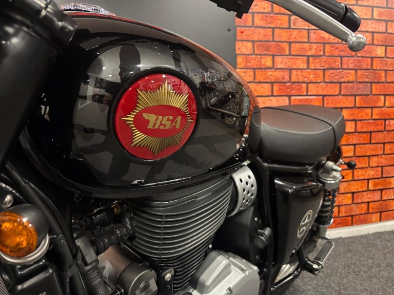 BSA Gold Star 650cc Classic Motorcycle Union Jack - Limited Edition 1/15