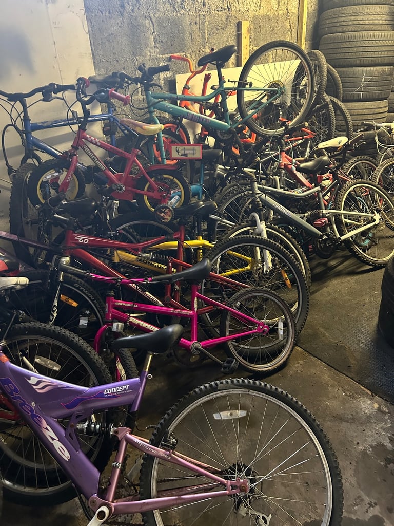 Joblot of bikes 