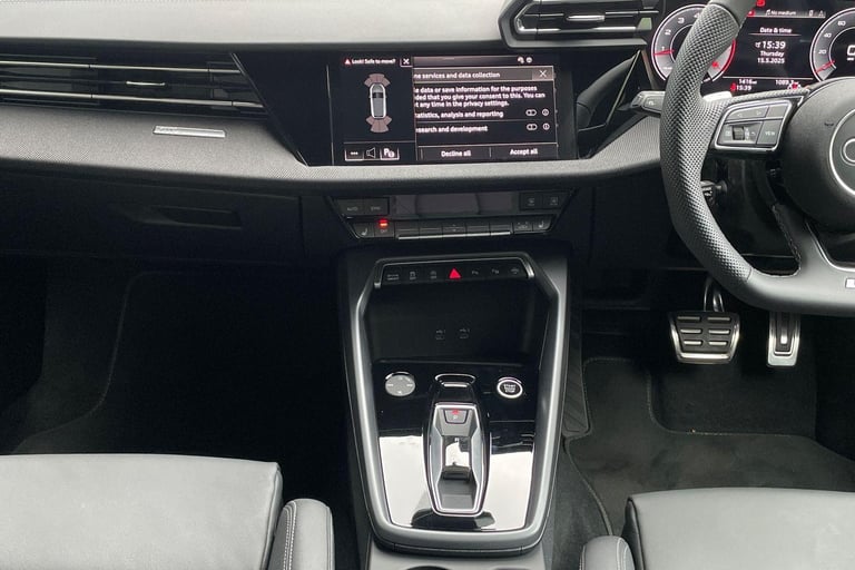  Audi A3 1.5 TFSI 35 Black Edition Sportback 5dr Petrol S Tronic Euro 6 (s/s) (150 p Petrol Autom...