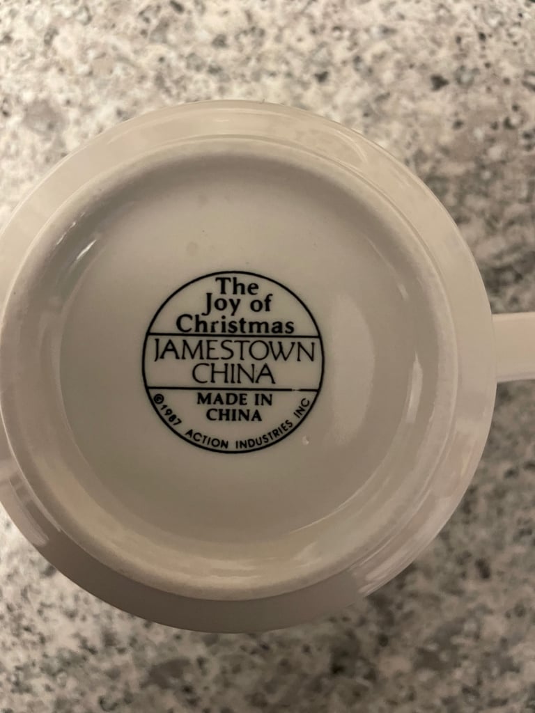 Christmas China vintage 