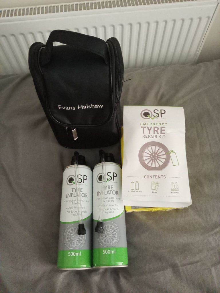 EVAN HALSHAW EMERGENCY TYRE REPAIR KIT