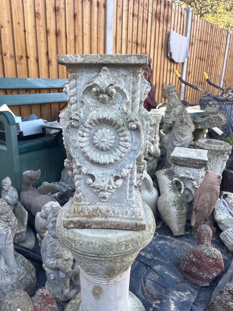image for Concrete column figurine Stone