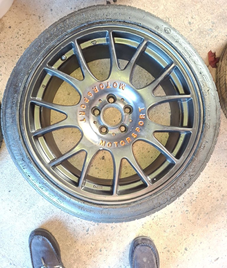 5x100  18inch BBS wheels