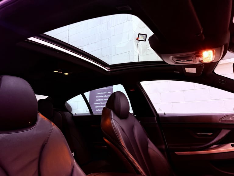 2015 15 BMW 640D M SPORT GRAN COUPE AUTOMATIC 3.0 DIESEL 313BHP WHITE 