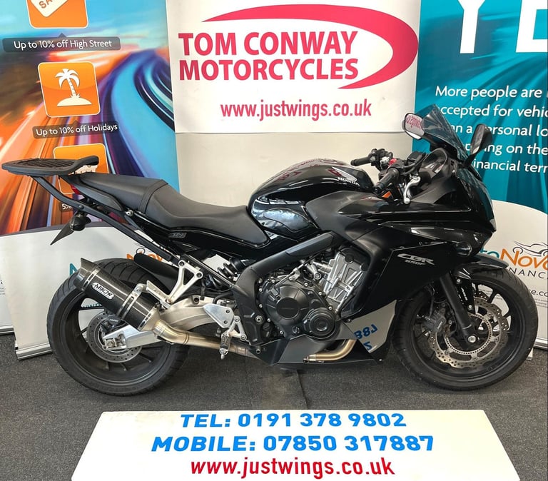 HONDA CBR650F-A, 2016(66), 18,685 MILES, ARROW EXHAUST, LOVELY BIKE, £3795