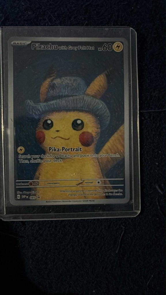 image for Rare pikachu card