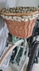 Victoria Pendleton bike Orla Kiely basket and bag