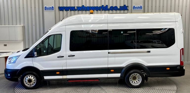 2019 Ford Transit 2.0 460 EcoBlue Leader Minibus Double Cab 5dr Diesel Manual RWD L4 High Roo MIN...