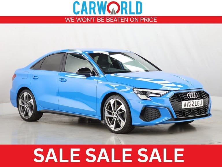2022 Audi A3 1.5 TFSI 35 Edition 1 Saloon 4dr Petrol Manual Euro 6 (s/s) (150 ps) Saloon Petrol M...