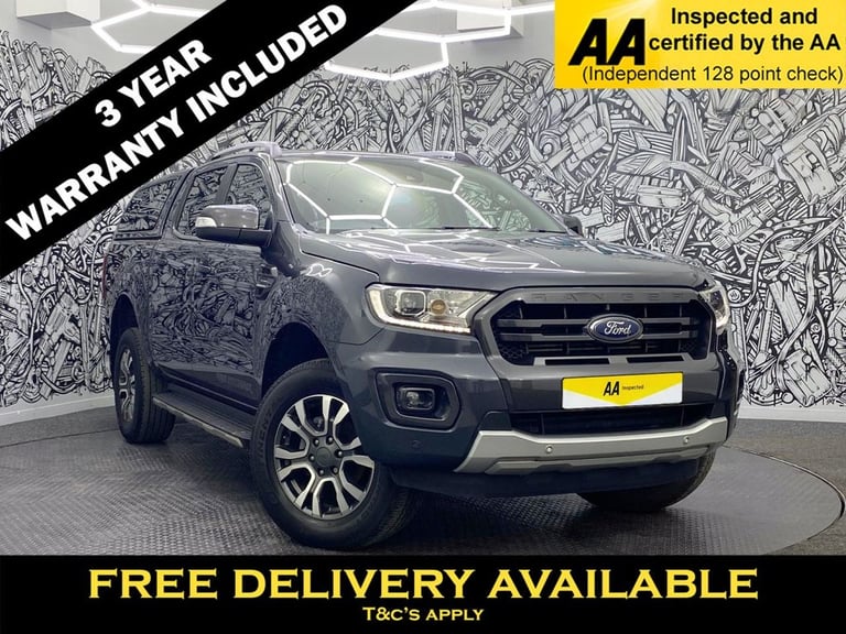 2021 Ford Ranger 2.0 EcoBlue Wildtrak Pickup Double Cab 4dr Diesel Auto 4WD Euro 6 (s/s) (21 PICK...
