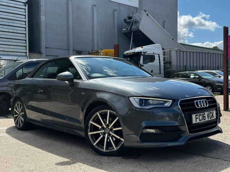 2016 Audi A3 Cabriolet 2.0 TDI Sport S Tronic quattro Euro 6 (s/s) 2dr (Nav) CONVERTIBLE Diesel A...