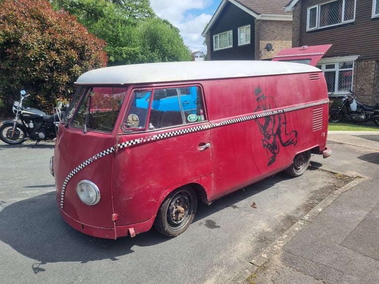 Vw split screen panel van 63