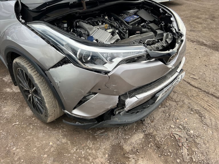 2018 TOYOTA C-HR EXCEL 1.2 PETROL AUTO SUV DAMAGED SALVAGE 