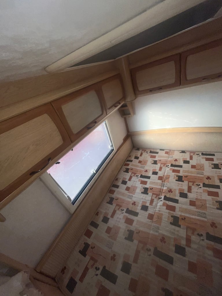 2007 elddis fixed bed 4 berth caravan cheap caravan 