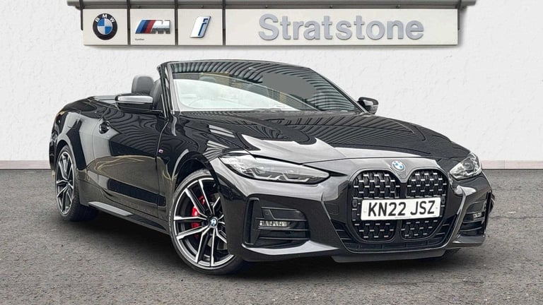 2022 BMW 4 Series 420i M Sport 2dr Step Auto Convertible Petrol Automatic