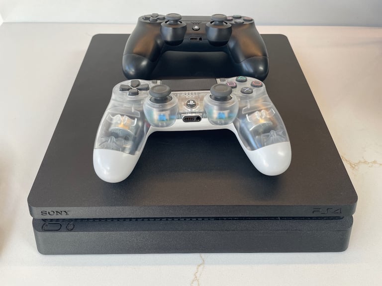 image for Sony PlayStation 4 (PS4) Console - 2 Controllers