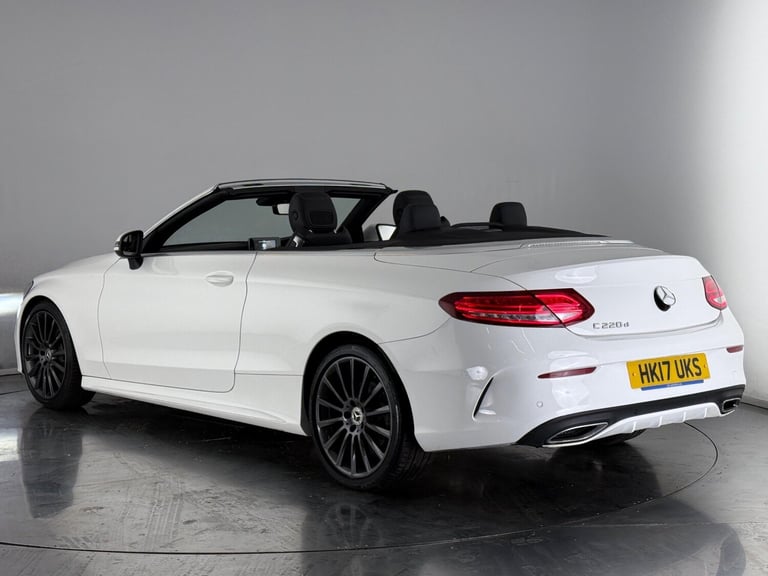 2017 Mercedes-Benz C Class C220d AMG Line 2dr CONVERTIBLE DIESEL Manual