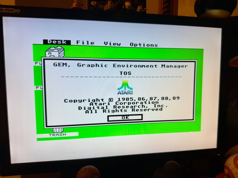 HUGE & RARE ATARI 1040 STE BUNDLE (VGC) inc. Games, LCD Monitor, Joysticks etc.