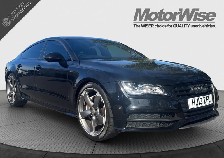 2013 Audi A7 3.0 BiTDI Quattro 313 Black Ed 5dr Tip Auto [5st] - LEATHER - SATNAV HATCHBACK Diese...