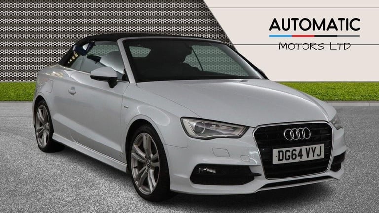 image for 2014 Audi A3 Cabriolet 2.0 TDI S line Convertible 2dr Diesel S Tronic Euro 6