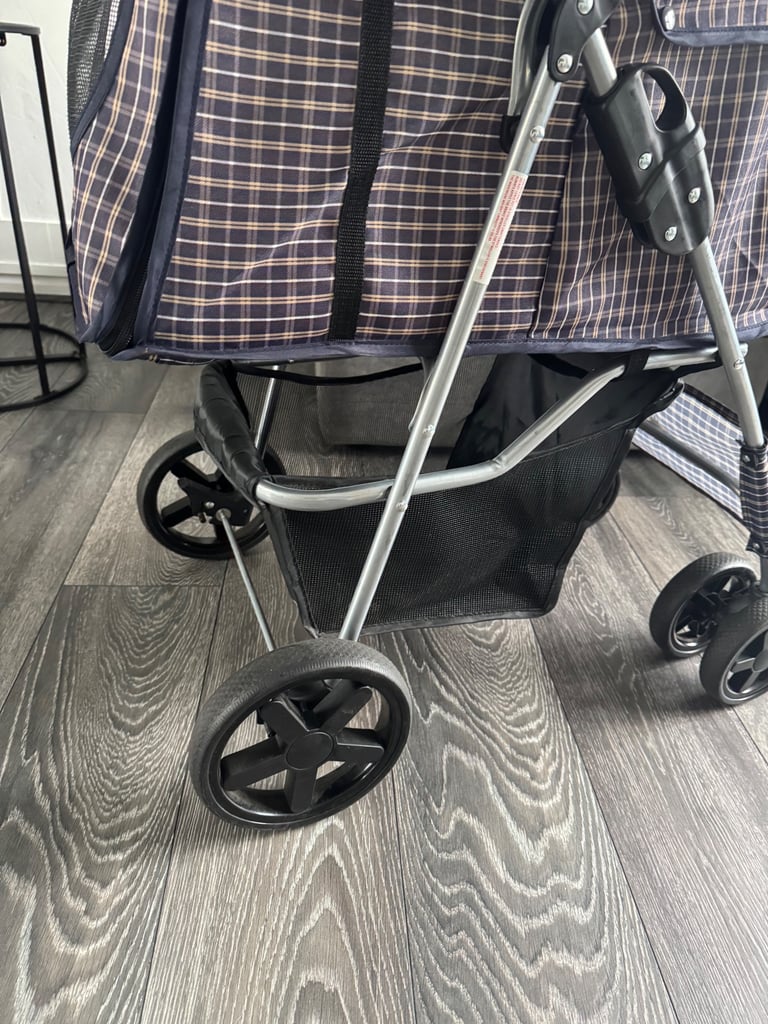 Dog Pram Compact Foldable Puppy Cat Buggy Manchester Stroller