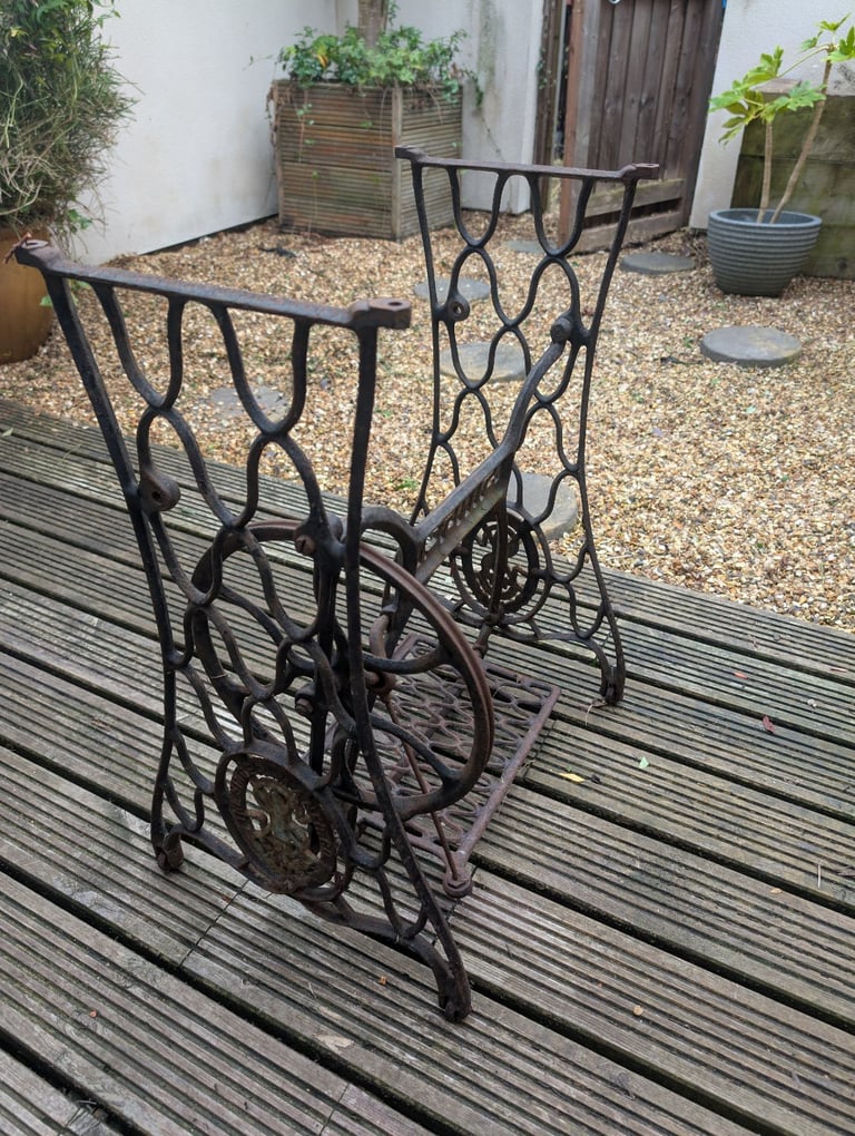 Singer Antique Sewing Machine Base for Upcycle