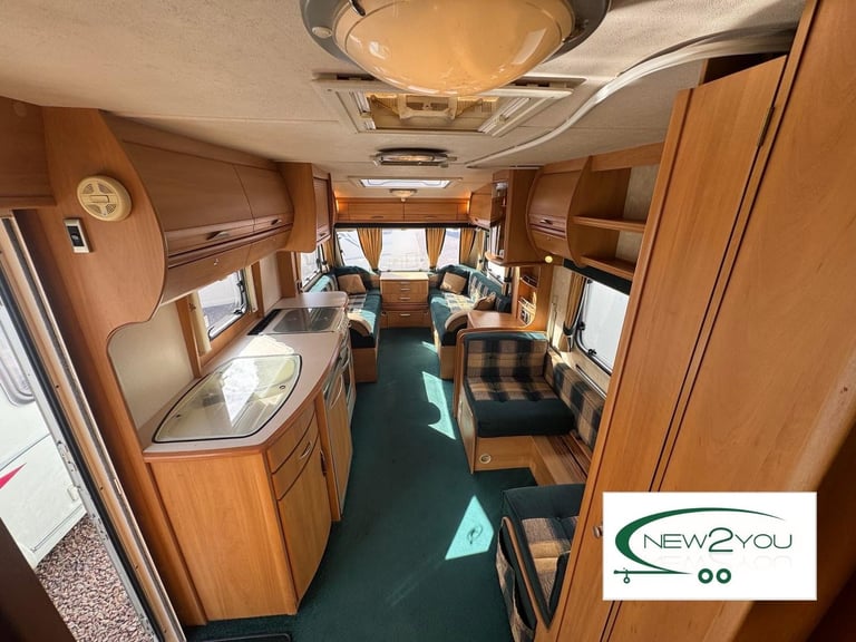 2002 Swift Conqueror 580 LUX 4 Berth Caravan - STOCK E187