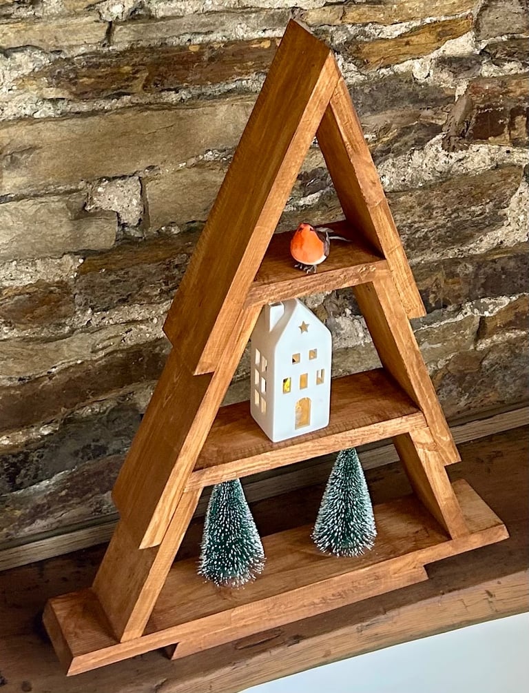 Xmas Tree Display Shelves