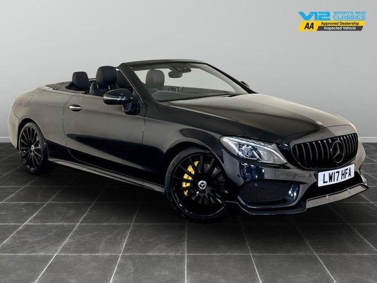 2017 Mercedes-Benz C Class 2.1 C250d AMG Line (Premium Plus) Cabriolet G-Tronic+ Euro 6 (s/s) 2dr...