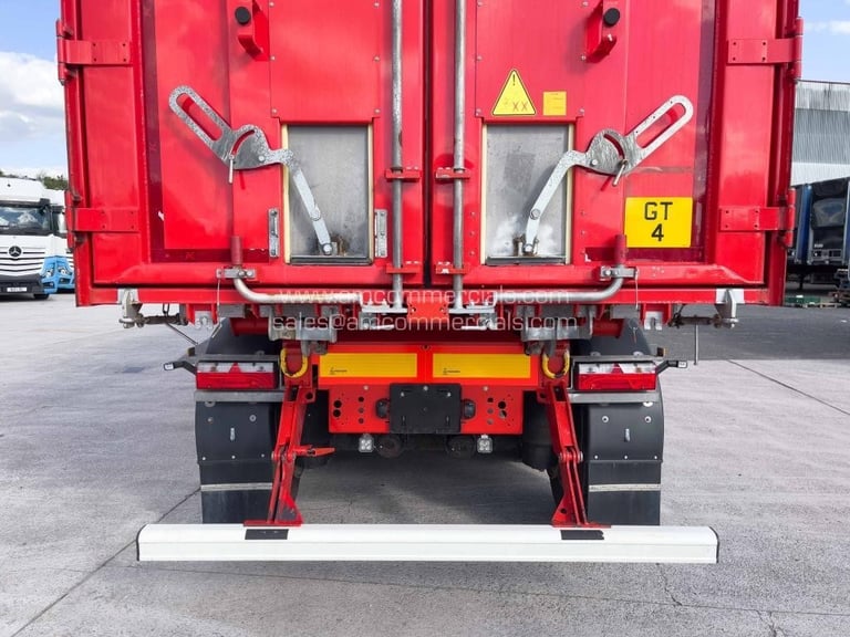 KASSBOHRER 71 CU YD ALLOY TIPPER TRAILER 