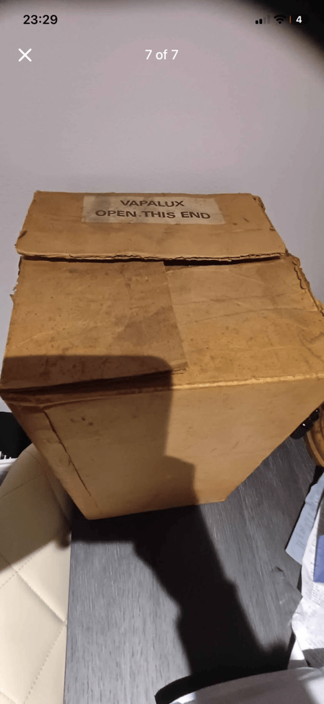 Vapalux Willis Bates Camping Lamp Lantern Model M1