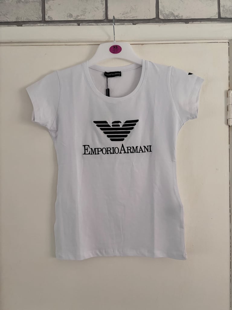 image for Women’s White Emporio Armani T-Shirt