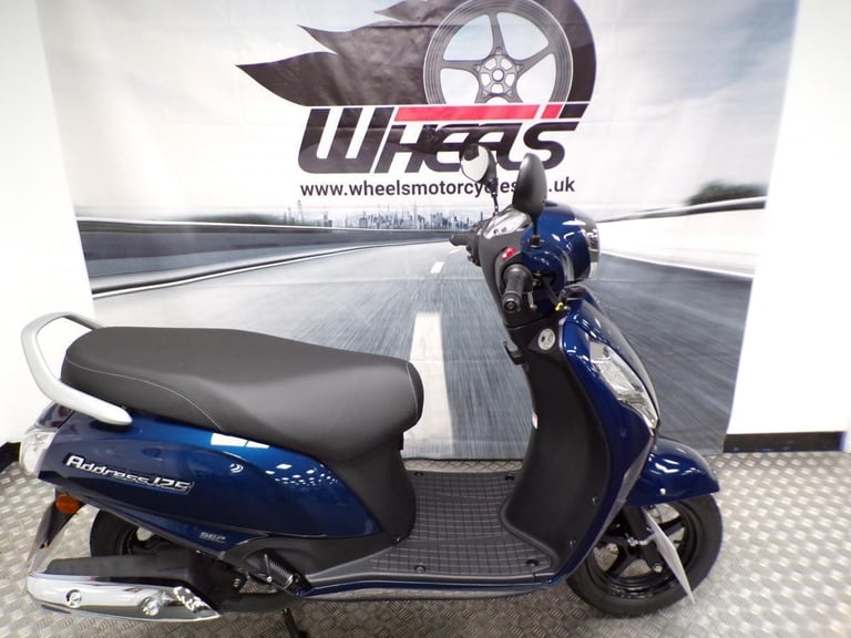 2025 SUZUKI ADDRESS 125 SCOOTER WITH L PLATES FITTED