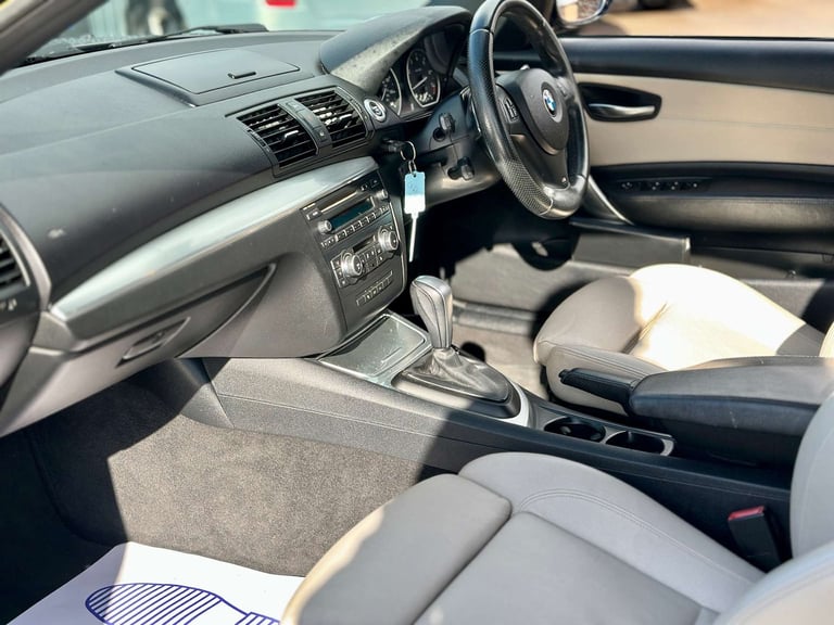 2012 BMW 1 Series 2.0 120i Sport+ Edition Auto 2dr Convertible Petrol Automatic