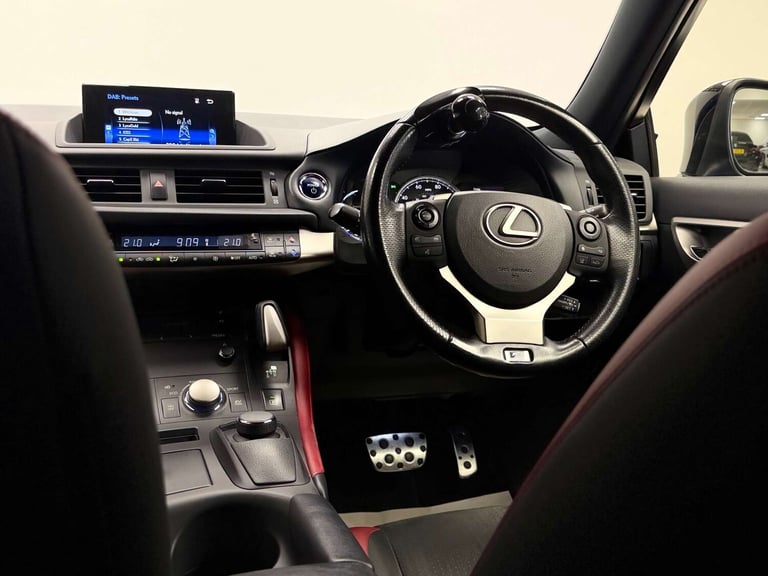 2018 Lexus CT 200h 1.8 F-Sport 5dr CVT HATCHBACK PETROL/ELECTRIC Automatic