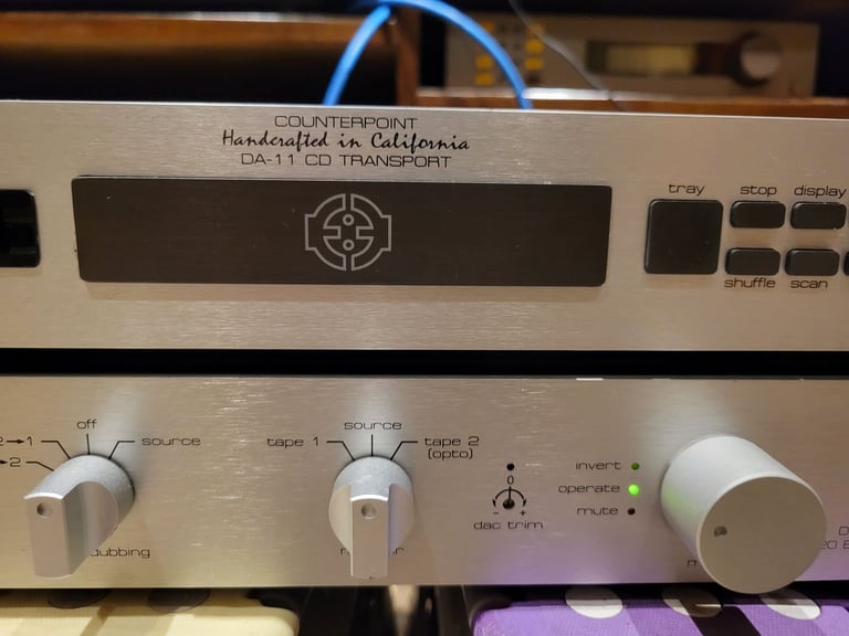 Counterpoint cd transport and matching dac