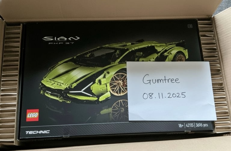 image for LEGO TECHNIC: Lamborghini Sian FKP 37 (42115)