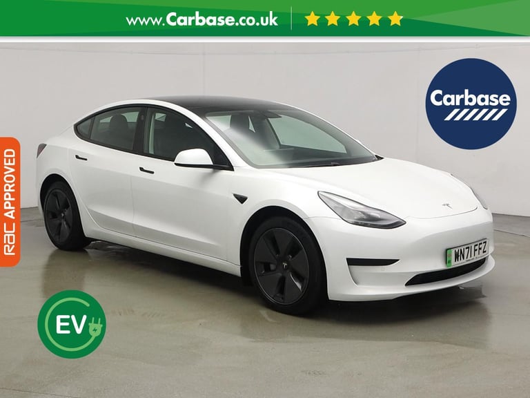 2021 Tesla Model 3 Standard Range Plus Saloon 4dr Electric Auto RWD (241 bhp) Saloon ELECTRIC Aut...