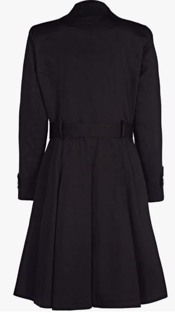 Anastasia - Black Women's Spring Belted Trench Coat Size 14 BRAND NEW WITH TAGS