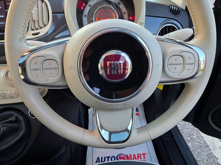 2018 Fiat 500 1.2 Lounge Euro 6 (s/s) 3dr Hatchback Petrol Manual