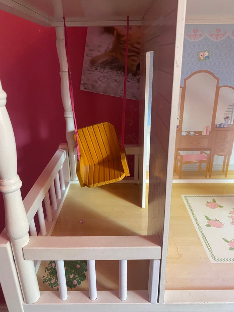GONE Doll house with furniture  FREE GONE