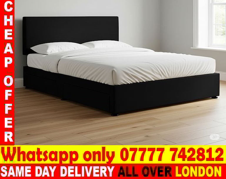 image for -BED AND MATTRESS, SINGLE - DOUBLE  SMALL -  DOUBLE (RRE)